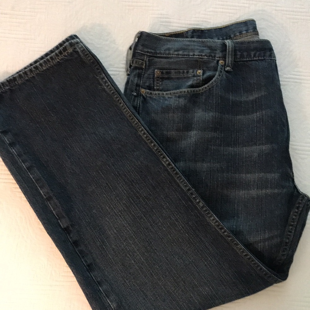 Levi's 559 Blue Denim Jeans Classic Straight Fit 42 x 32